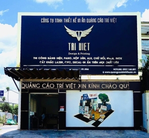 Thiết kế thi công bảng hiệu quảng cáo