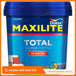 Sơn Nội Thất Dulux Maxilite Total - Bề mặt mờ 